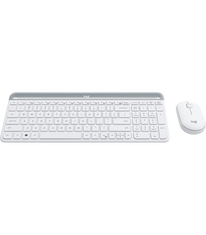 Logitech MK470 teclado Ratón incluido Oficina RF inalámbrico Español Blanco