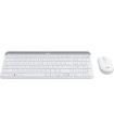 Logitech MK470 teclado Ratón incluido Oficina RF inalámbrico Español Blanco