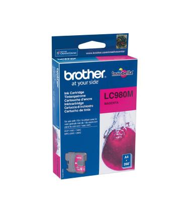 Brother LC-980M cartucho de tinta 1 pieza(s) Original Magenta