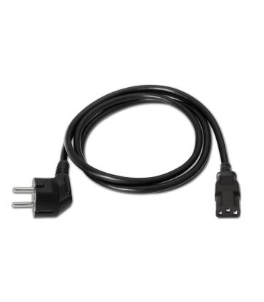 AISENS A132-0168 cable de transmisión Negro 3 m CEE7 7 C13 acoplador