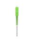 AISENS Cable Fibra Óptica Latiguillo G657A2 3.0 9 125 SMF Simplex CPR DCA LSZH, SC APC-SC APC, Blanco, 1.0 m