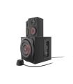 GENESIS Helium 610BT conjunto de altavoces 60 W PC/ordenador portátil Negro, Rojo 2.1 canales De 2 vías 30 W Bluetooth