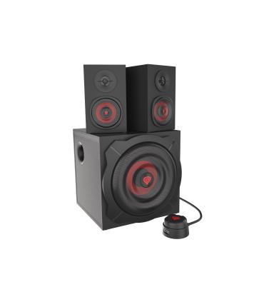 GENESIS Helium 610BT conjunto de altavoces 60 W PC ordenador portátil Negro, Rojo 2.1 canales De 2 vías 30 W Bluetooth