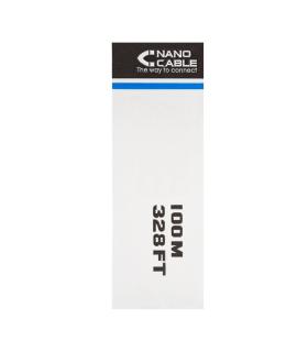 Nanocable Cable Red RJ45 Cat.5e UTP Rigido AWG24 Exterior, 100 M