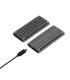 AISENS Caja Externa M.2 RGB Gaming ASM2-RGB011GR SATA NVMe A USB3.1 Gen2, Gris