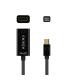 AISENS Conversor Mini DP V1.2 a HDMI V1.4 4K@30Hz, MDP M-HDMI A H, Negro, 15CM