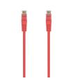 AISENS Cable de Red Latiguillo RJ45 LSZH Cat.6A 500 Mhz UTP Awg24, Rojo, 25CM