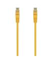 AISENS Cable de Red Latiguillo RJ45 LSZH Cat.6A 500 Mhz UTP AWG24, Amarillo, 1.0M