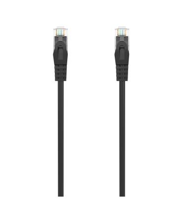 AISENS Cable de Red Latiguillo RJ45 LSZH Cat.6A 500 Mhz UTP AWG24, Negro, 0.5M