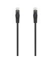 AISENS Cable de Red Latiguillo RJ45 LSZH Cat.6A 500 Mhz UTP AWG24, Negro, 3.0M