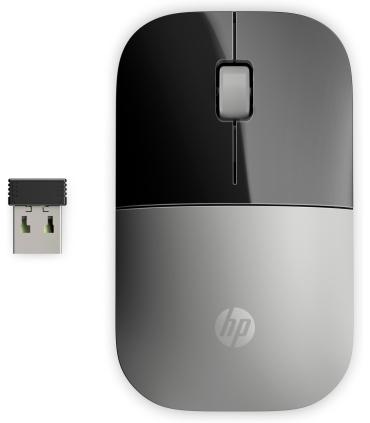 HP Ratón inalámbrico Z3700 plateado