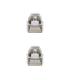 Nanocable 10.20.0601 cable de red Gris 1 m Cat5e F UTP (FTP)