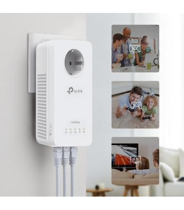TP-Link TL-WPA8631P KIT adaptador de red PowerLine 300 Mbit s Ethernet Wifi Blanco 2 pieza(s)