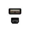 Nanocable 10.01.0503 cable USB USB 2.0 3 m USB A Micro-USB B Negro