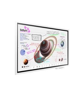 Samsung WM55B pizarra blanca interactiva 139,7 cm (55") 3840 x 2160 Pixeles Pantalla táctil Gris, Blanco