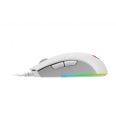 MSI CLUTCH GM11 WHITE ratón Juego Ambidextro USB tipo A Óptico 5000 DPI