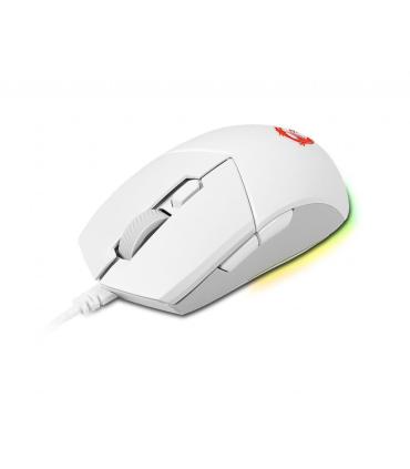 MSI CLUTCH GM11 WHITE ratón Juego Ambidextro USB tipo A Óptico 5000 DPI