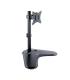 TooQ DB1701TN-B soporte para monitor 81,3 cm (32") Escritorio Negro