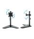 TooQ DB1701TN-B soporte para monitor 81,3 cm (32") Escritorio Negro