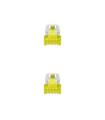 Nanocable Cable de red latiguillo RJ45 LSZH Cat.6A SFTP AWG26, Blanco, 1.0 m