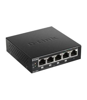 D-Link DGS-1005P E switch No administrado Gigabit Ethernet (10 100 1000) Energía sobre Ethernet (PoE) Negro