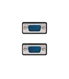Nanocable 10.15.0101 cable VGA 1 m VGA (D-Sub) Negro