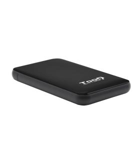 TooQ Caja externa para discos duros 2.5" SATA I II III a USB 3.1 Gen1 con UASP