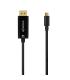 AISENS Cable Conversor USB-C a Displayport 8K@60Hz, USB-C M-DP M, Negro, 1.8M