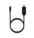 AISENS Cable Conversor USB-C a Displayport 8K@60Hz, USB-C M-DP M, Negro, 1.8M