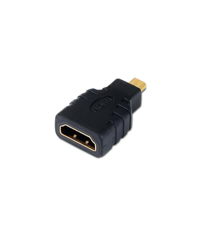 AISENS A121-0125 cambiador de género para cable HDMI Micro HDMI Negro