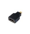 AISENS A121-0125 cambiador de género para cable HDMI Micro HDMI Negro