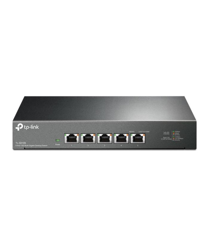 TP-Link TL-SX105 switch No administrado 10G Ethernet (100 1000 10000) Negro