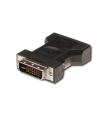Ewent EC1250 cambiador de género para cable DVI-I 24+5 VGA Negro