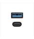 Nanocable Cable USB 3.1 Gen2 10Gbps 3A, tipo USB-C M-A M, negro, 1.5 m