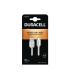 Duracell USB5013W cable USB 2.0 1 m USB A Micro-USB A Blanco