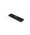 TooQ Shura Caja externa para unidad de estado sólido (SSD) Negro M.2