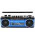 Trevi RR 501 BT Personal Analógica Negro, Azul
