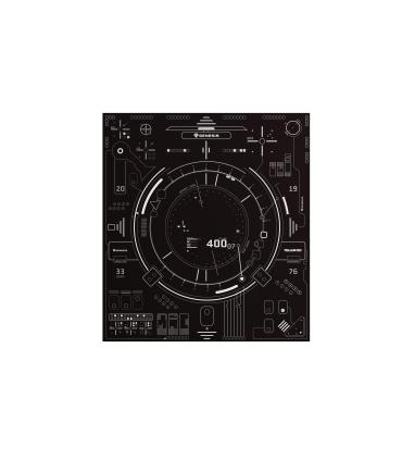 GENESIS Tellur 400 Square HUD