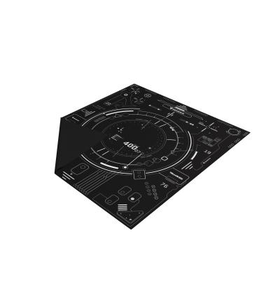 GENESIS Tellur 400 Square HUD