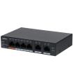 Dahua Technology DH-CS4006-4GT-60 switch Gestionado L2 Gigabit Ethernet (10/100/1000) Energía sobre Ethernet (PoE) Negro