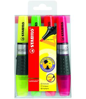 STABILO luminator marcador 4 pieza(s) Multi