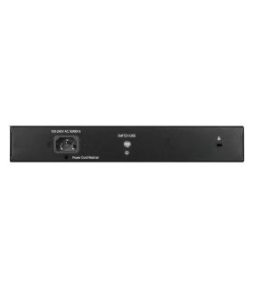 D-Link DGS-1008MP switch No administrado Gigabit Ethernet (10 100 1000) Energía sobre Ethernet (PoE) 1U Negro
