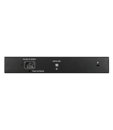 D-Link DGS-1008MP switch No administrado Gigabit Ethernet (10 100 1000) Energía sobre Ethernet (PoE) 1U Negro