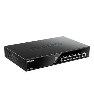 D-Link DGS-1008MP switch No administrado Gigabit Ethernet (10 100 1000) Energía sobre Ethernet (PoE) 1U Negro