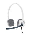 Logitech H150 Auriculares Alámbrico Diadema Oficina/Centro de llamadas Blanco