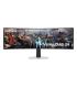 Samsung G93SC pantalla para PC 124,5 cm (49") 5120 x 1440 Pixeles Dual QHD OLED Plata
