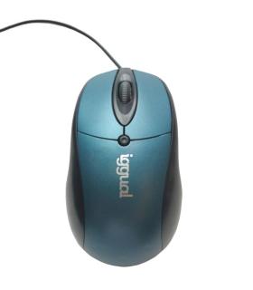 iggual IGG317532 ratón Oficina Ambidextro USB tipo A Óptico 800 DPI