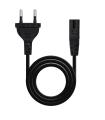 Nanocable 10.22.0402 cable de transmisión Negro 1,5 m CEE7/16 C7 acoplador