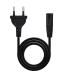 Nanocable 10.22.0402 cable de transmisión Negro 1,5 m CEE7 16 C7 acoplador
