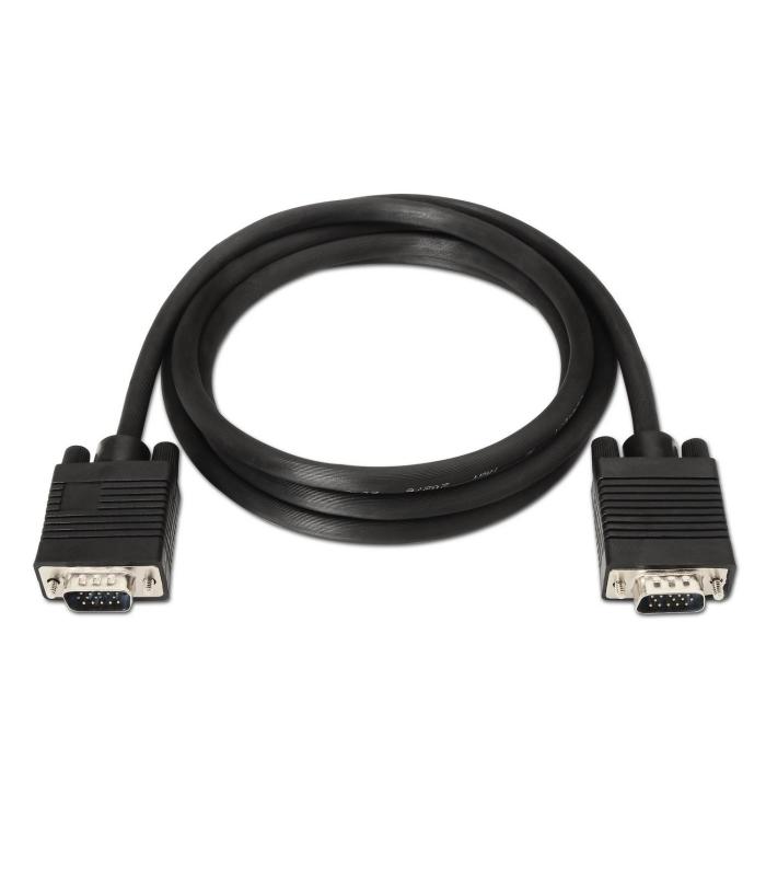 AISENS A113-0068 cable VGA 1,8 m VGA (D-Sub) Negro
